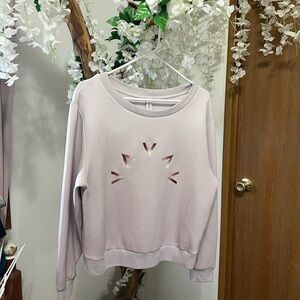 Varley Lavender  Crew Neck Sweatshirt 💜